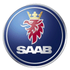 Saab logo on the Saab Remapping page at DPF London